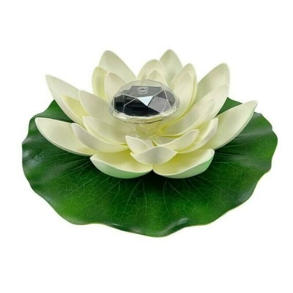 Solar Floating Lotus Flower Light(One piece set)
