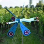 [Mother's Day] Gift Whirligig Character Series Windmill garden decor