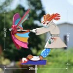 [Mother's Day] Gift Whirligig Character Series Windmill garden decor