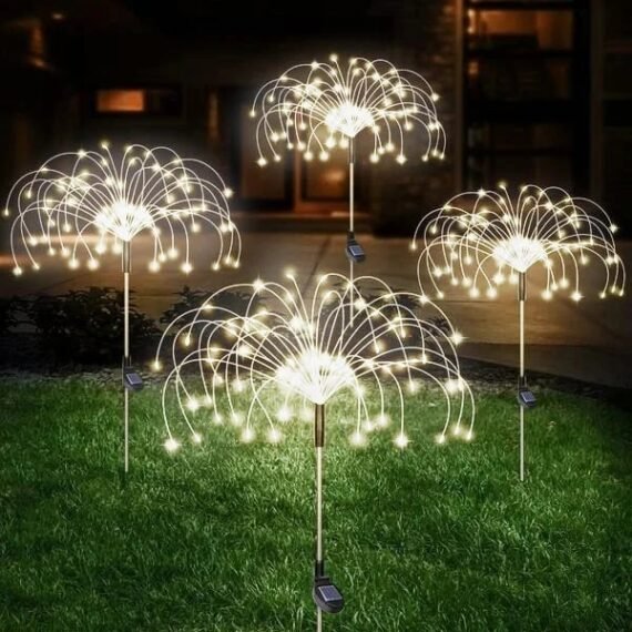 🎁Last Day Promotion- SAVE 70%💦Waterproof Solar Garden Fireworks Lamp