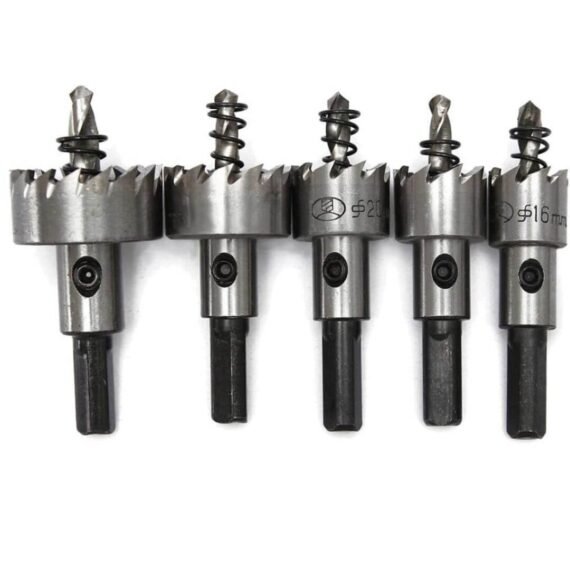drill bit hole set for metal 5 pcs