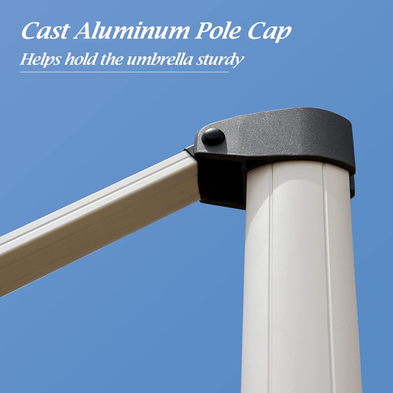 🌞Solar Powered LED🌞Cantilever Patio Umbrella💥buy 2 free shipping💥