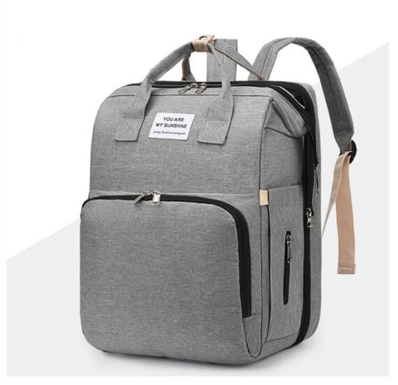 🔥Clearance Price SGD 26.9🔥 Diaper Bag Backpack with Changing Station😍