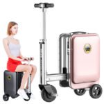 ⚡Clearance Price € 5,98💓Smart Rideable Luggage Travel Electric Luggage Scooter