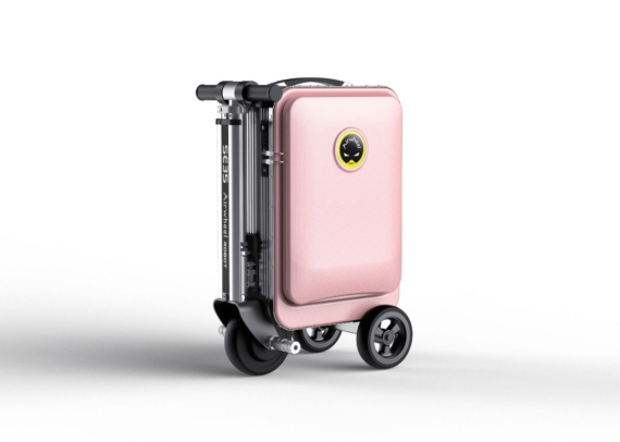 ⚡Clearance Price € 5,98💓Smart Rideable Luggage Travel Electric Luggage Scooter