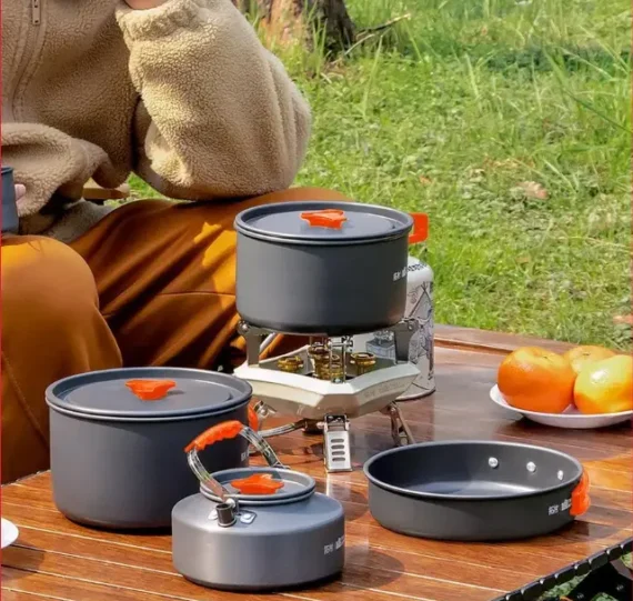 🔥Clearance Price $2.39🔥✨Multifunctional portable camping tableware set