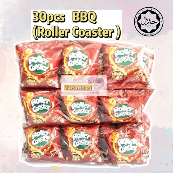 30PCS Keropok Bundle Snack 🍪Super Ring /Rota/ Corntoz/Double Decker/ Shoyuemi / Potato / Bika / Roller Coaster / Mamee，🛒Clearance Price RM 5.29👇