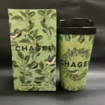 🥛𝘾𝙃𝘼𝙂𝙀𝙀 Thermos Cup🥛Lock&Lock co-name Tea Horse Ancient Road one-click bounce table accompanying cup CHAGEE Thermos Cup 316 Stainless Steel 400ml🥛