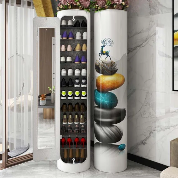 🎉Clearance Sale Only RM26.64🎉Smart Sterilizing Rotating Shoe Cabinet