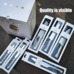 SMEG Knife Set Stainless Steel Kitchen Knife Multipurpose Knife Vegetable Knife European-Style Stainless Steel Fruit Knife Sharp Knife