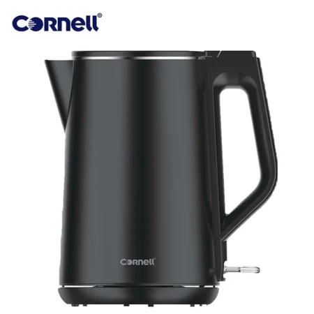 Cornell 1.5L Cool Touch Double Wall Cordless Kettle with full inner Stainless Steel CJKE150SSB