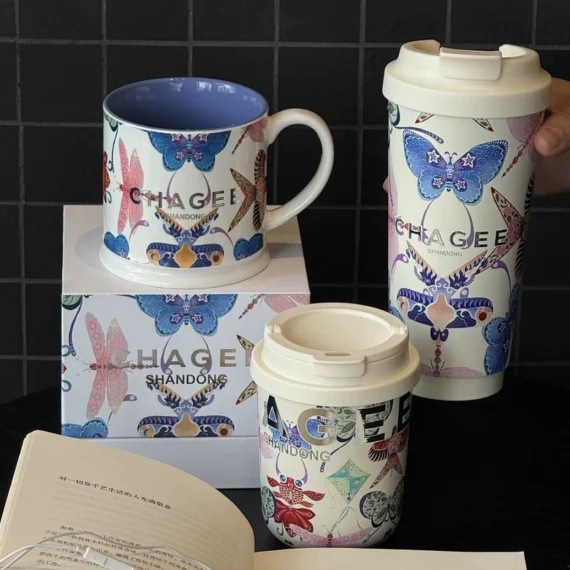 𝑪𝑯𝑨𝑮𝑬𝑬 ◉ Table cups & Mini cups & Mugs【Three Cup Set】