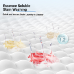 Haier Leader Three-Compartment Automatic Washing Machine and Shoe Washer Set, Three-Drum Household Front-Loading Washing Machine ProMax