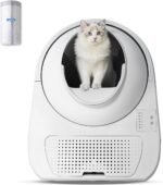 CATLINK Self Cleaning Cat Litter Box, Automatic Cat Litter Box, Double Odor Removal, Cat Litter Box for Cats from 3.5 pounds to 22 pounds