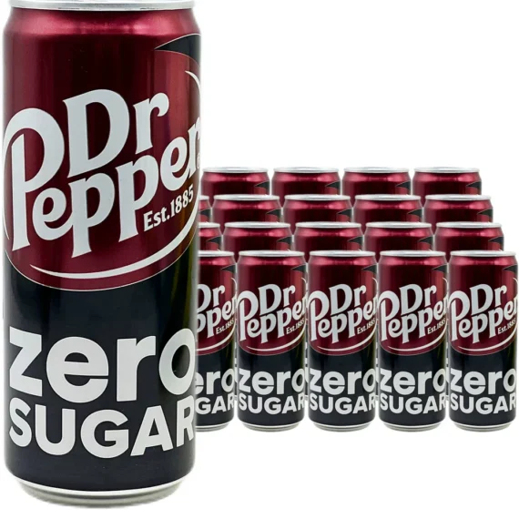 24 X 330ml，🧃𝑫𝒓 𝑷𝒆𝒑𝒑𝒆𝒓 Soft Drink【Carton Bundle】(Original/Cherry/Zero-Sugar)，🛒Clearance Price👇
